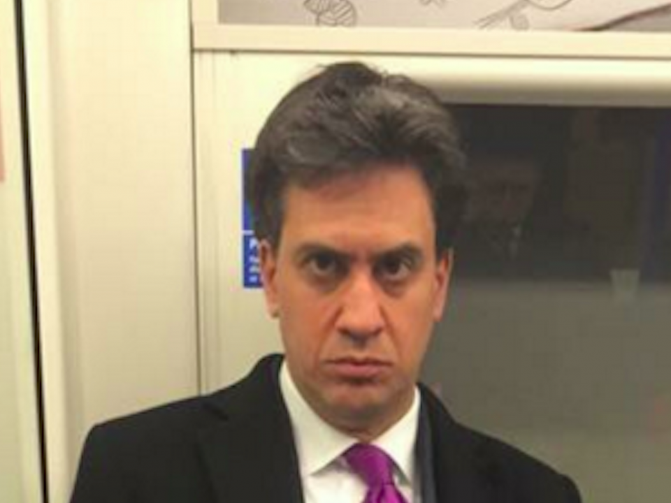 We spoke to a guy who made awkward eye-contact with Ed Miliband on the ...