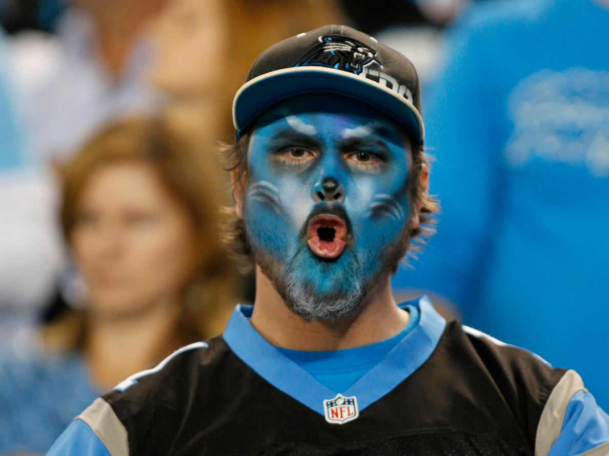 Who is the Carolina Panthers most-famous fan?