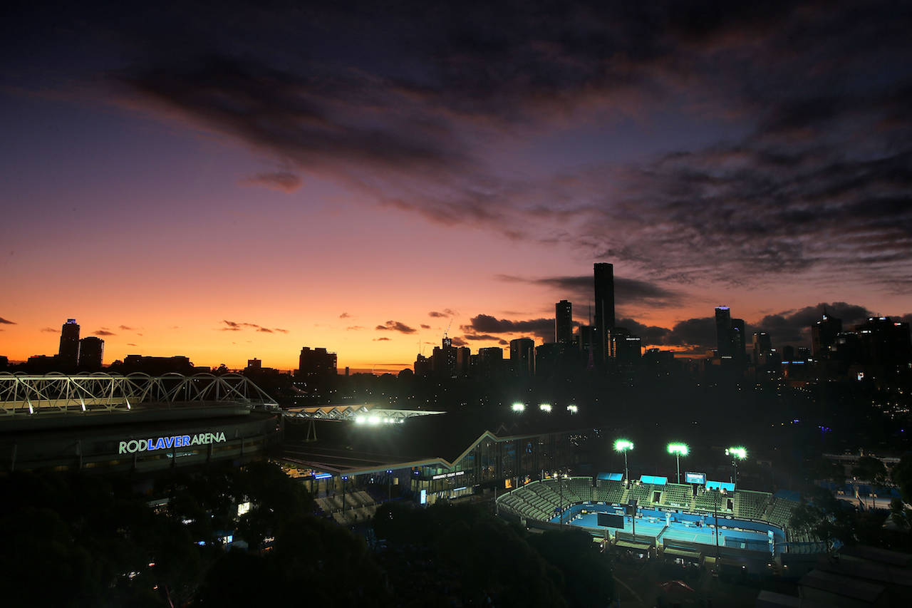 A Lovely View Of Melbourne In The Background One More Week Of Tennis To Go Business Insider India