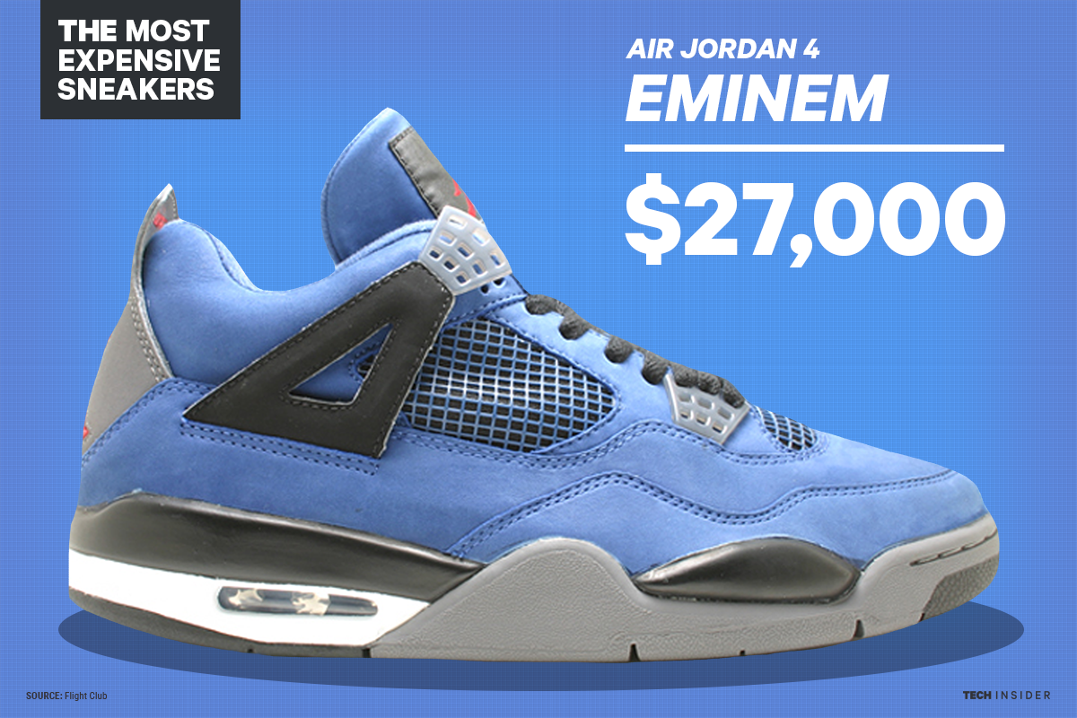 25 Most Expensive Sneakers Ever Sold: Game-Worn Jordans to Air Yeezy –  Footwear News