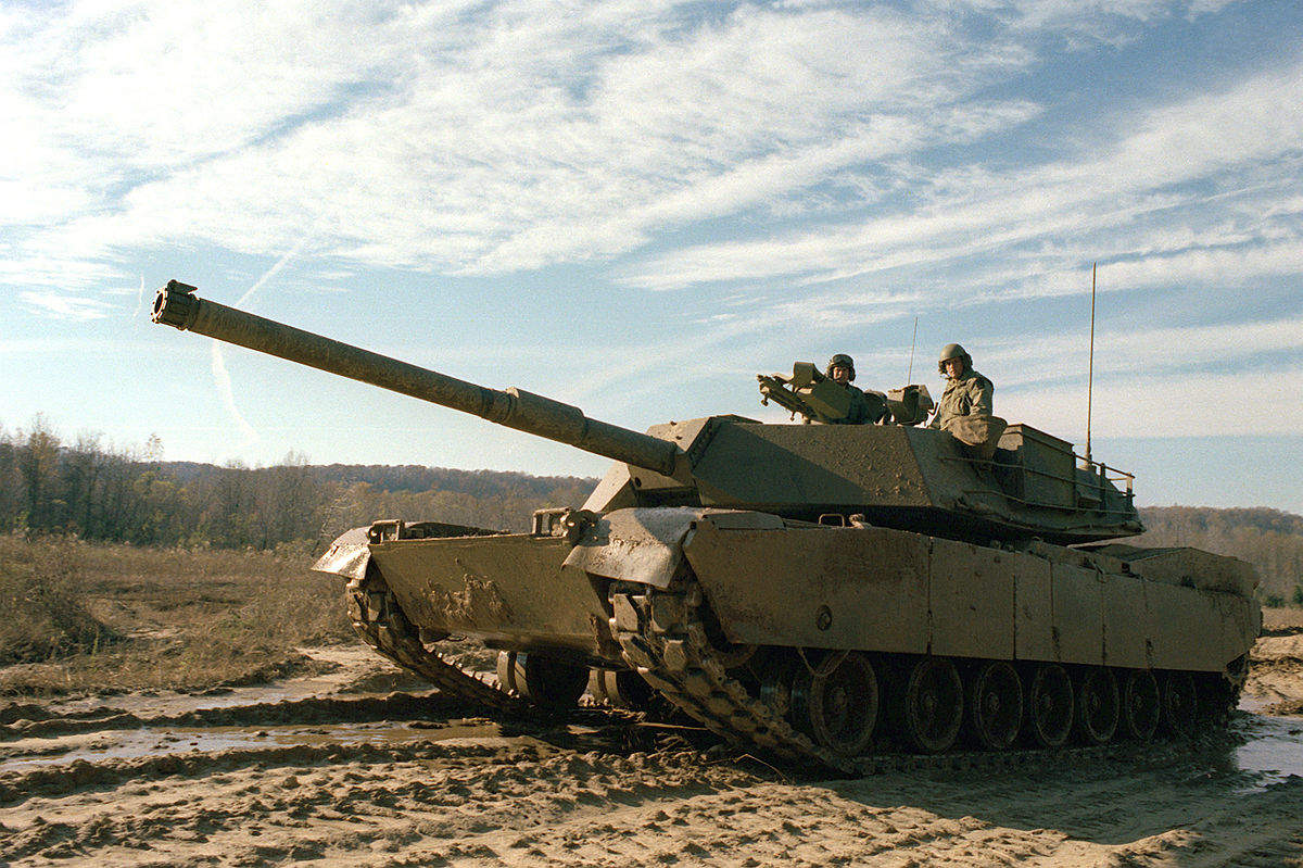 Here Is One Of The First M1 Abrams In 1979. The Abrams Entered Service ...