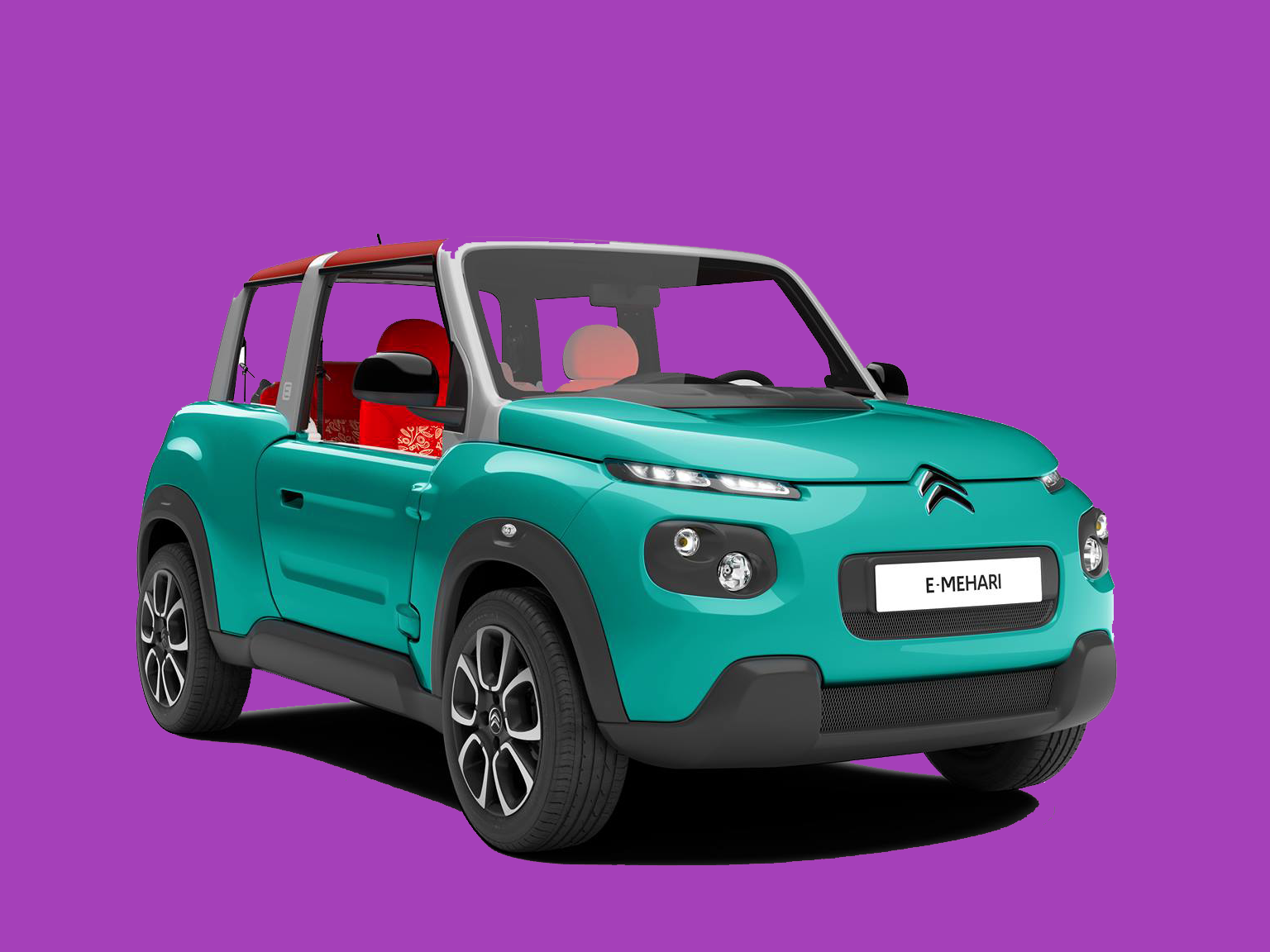 Citroen is rolling out a new allelectric EMehari this