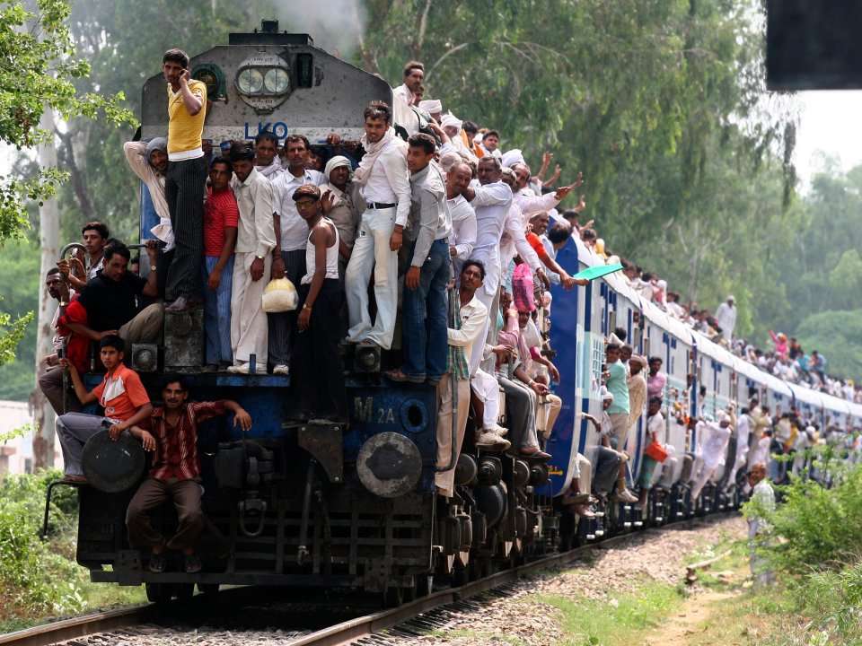 These Photos Of India S Overcrowded Railways Will Make You Grateful For ...