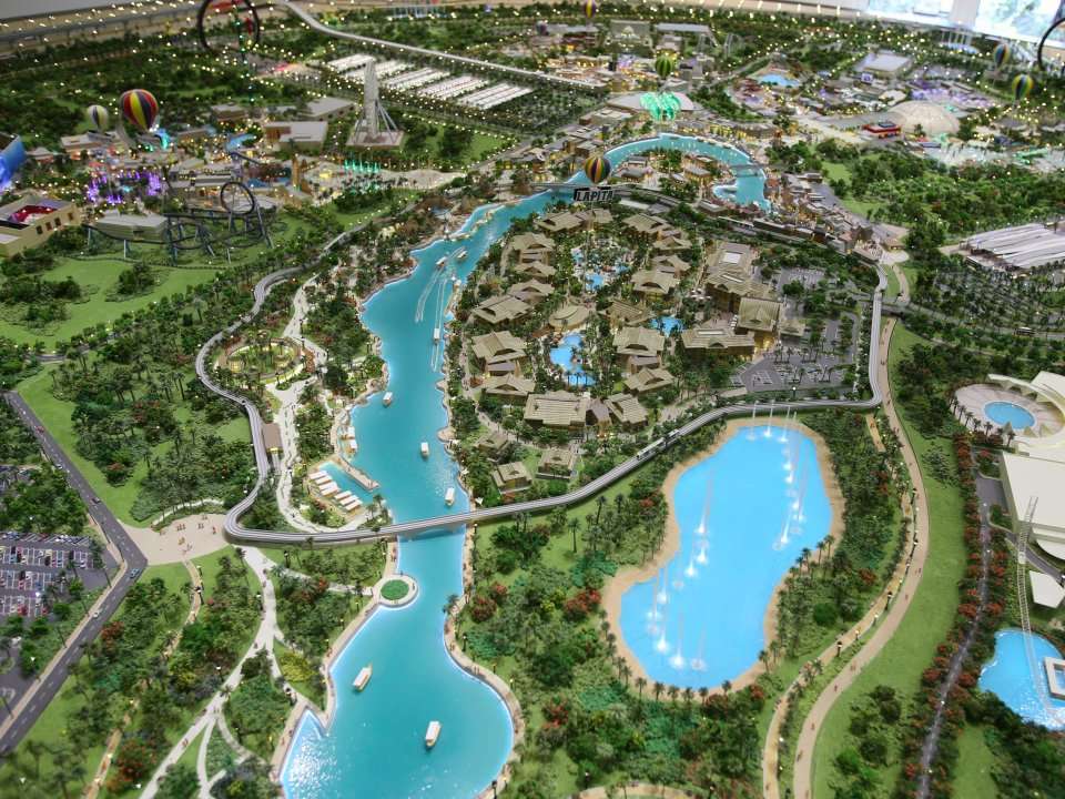 Dubai is building a 2.8 billion amusement park here's what it might