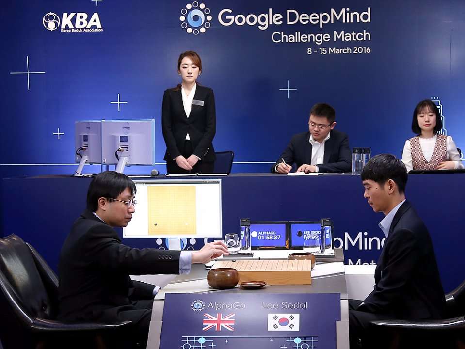 AI 4 Human 1: Google DeepMind Beats Go Champion Lee Sedol In A Tense ...