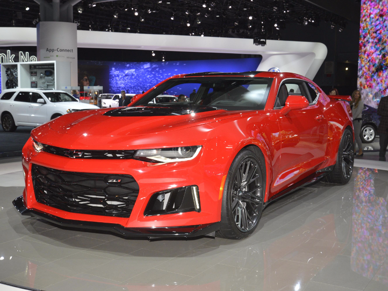 Chevrolet dazzled with its new muscle-bound Camaro ZL1. | Business ...