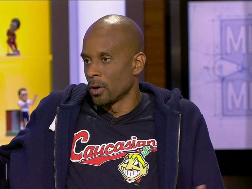 Bomani Jones Wore a T-Shirt Mocking the Cleveland Indians' Controversial  Logo