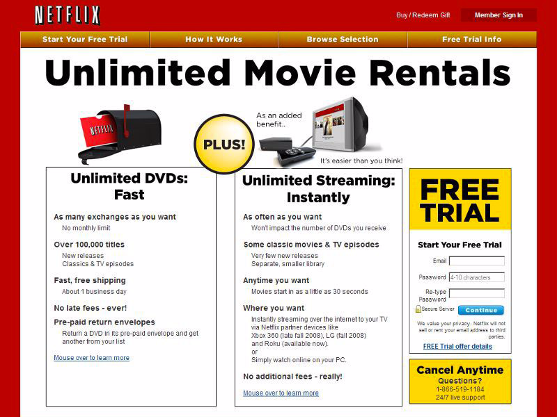 What Netflix looked like when it first started out - and how it's ...