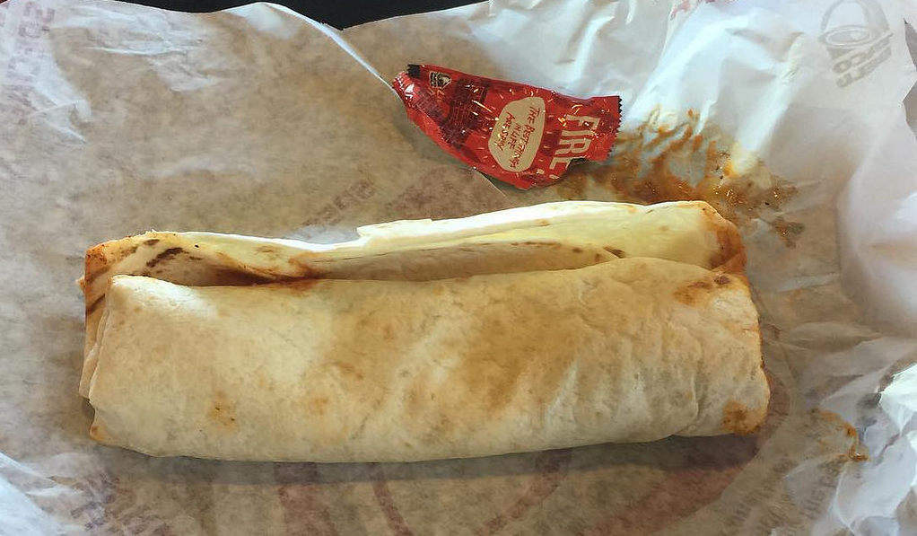 Taco Bell — Fresco Chicken Burrito Supreme — 340 calories | Business ...