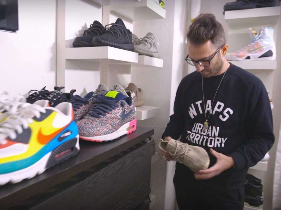 This is what a $20,000 collection of 100 sneakers looks like in a tiny ...