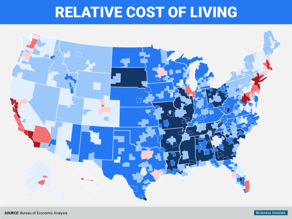 Least Expensive Places To Live In The Us