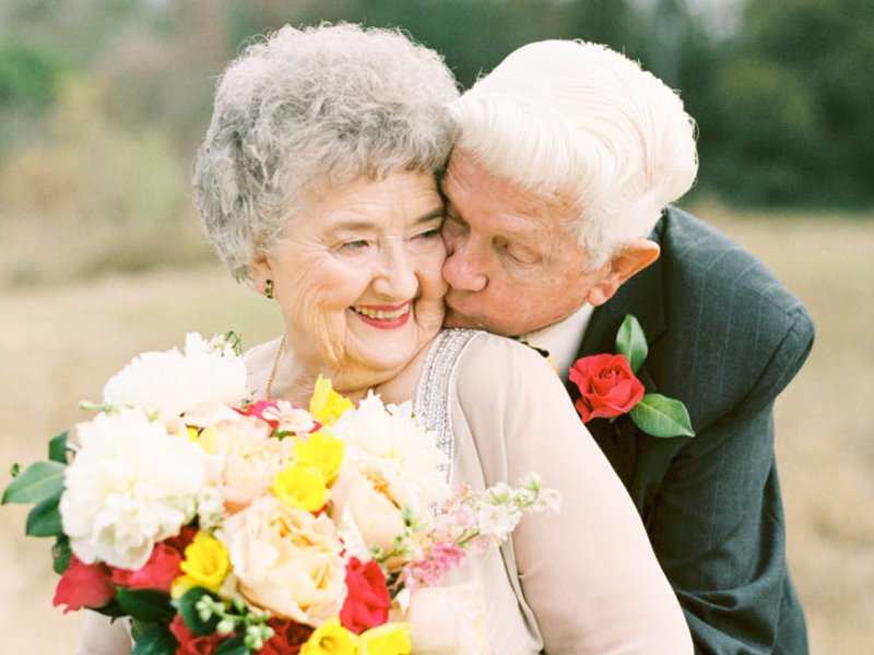 Grandparents celebrate 63 years of love with adorable photo shoot ...