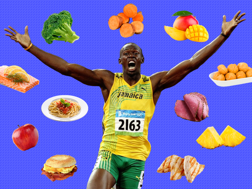 Here's what legendary sprinter Usain Bolt eats every day for the Rio ...