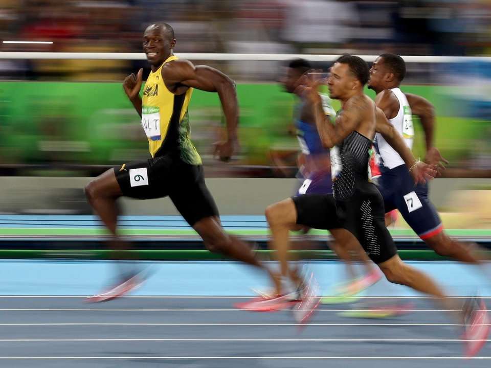 Usain Bolt is only 0.1 seconds away from the fastest a human being can ...