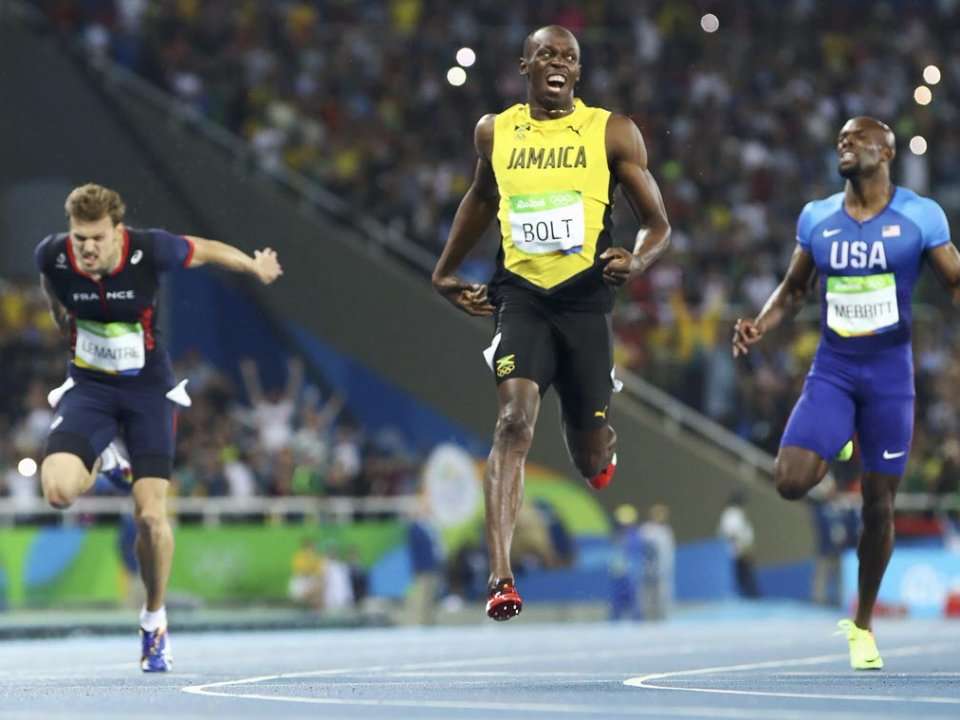 Usain Bolt took a subtle jab at his opponents after winning the 200 ...