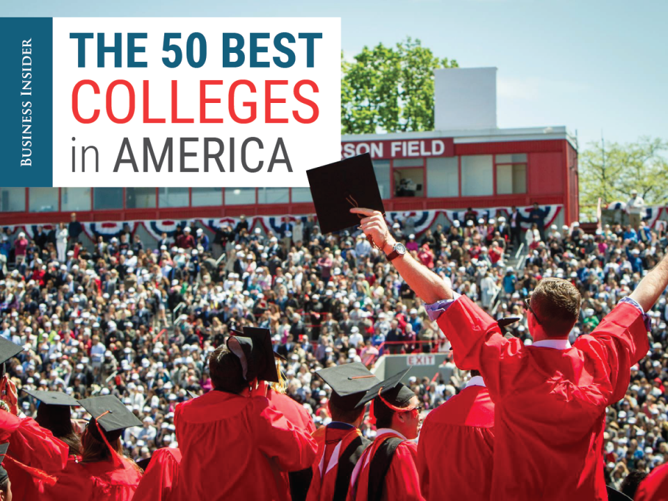 The 50 best colleges in America Business Insider India