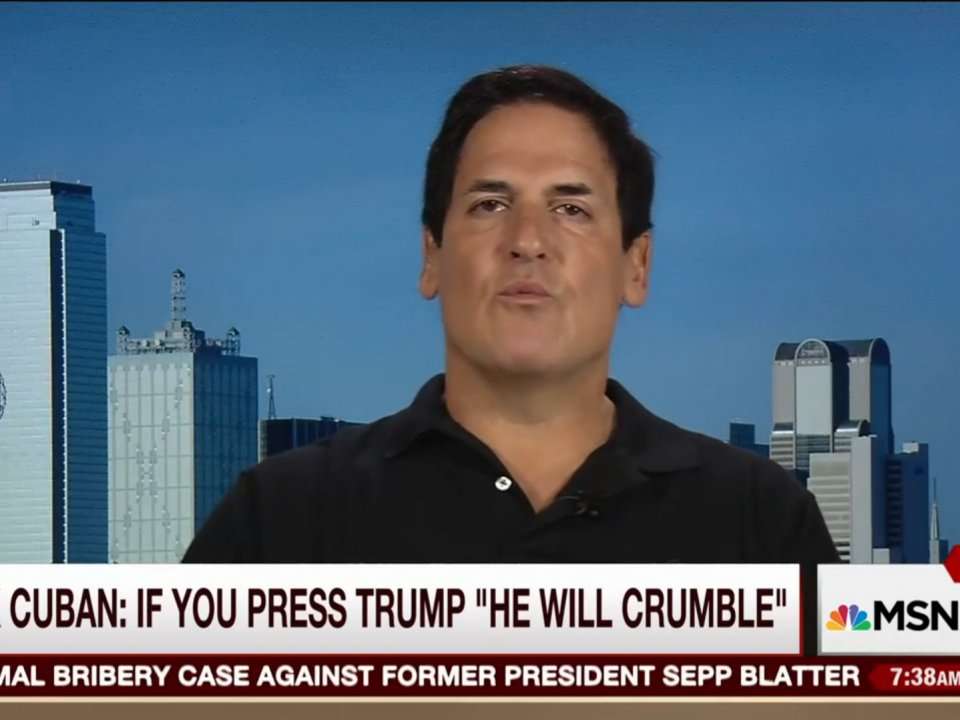 MARK CUBAN: Here's How I'd Interview Donald Trump | Business Insider India