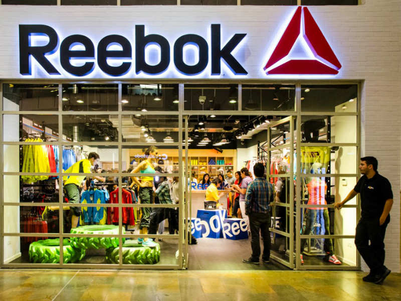 reebok showroom connaught place