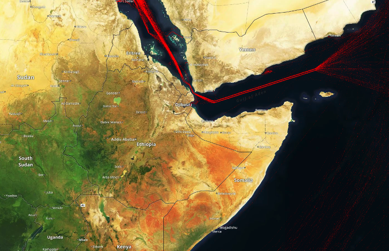 Bab el-Mandeb is an important passage between the Persian Gulf and the ...