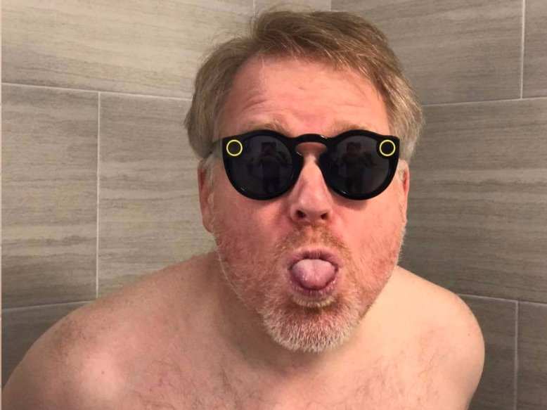 The Guy Who Ruined Google Glass With A Shower Selfie Is At It Again With Snapchat S Spectacles Business Insider India