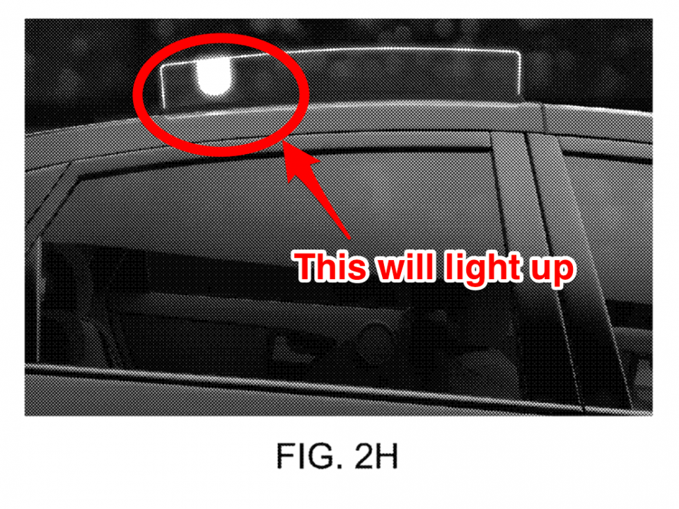 how do you get an uber light for the front dash of your car