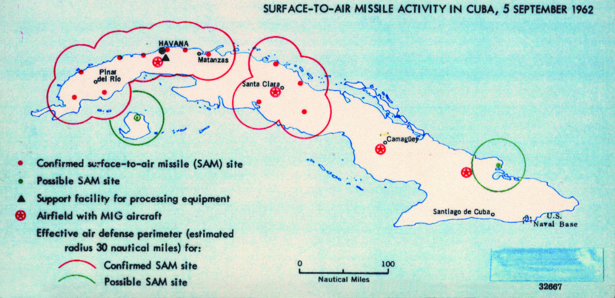 Suspected Sites Of Missiles In Cuba 1962 Business Insider India   Suspected Sites Of Missiles In Cuba 1962  