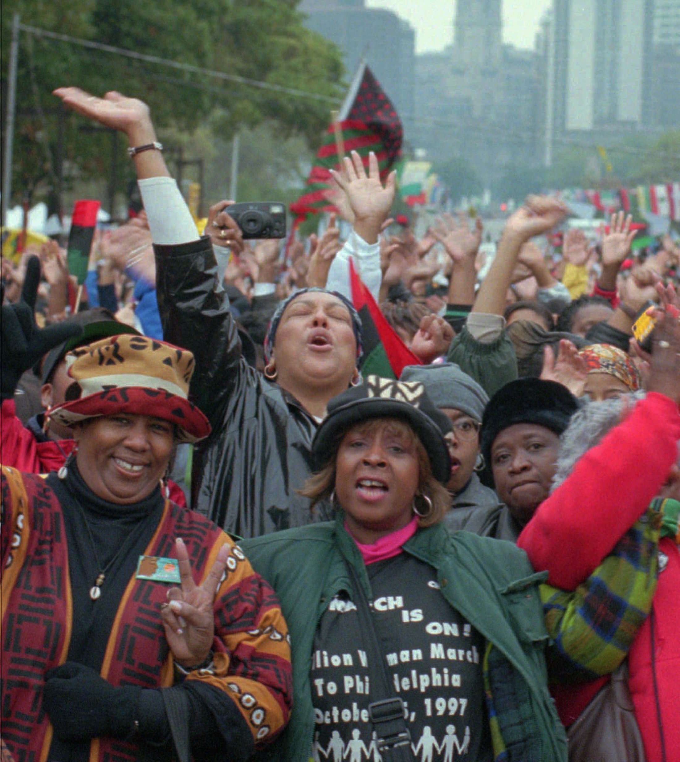 The Million Woman March in Philadelphia, Pennsylvania — October 25