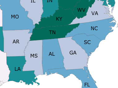 Here's how common drug overdoses are in your state | Business Insider India