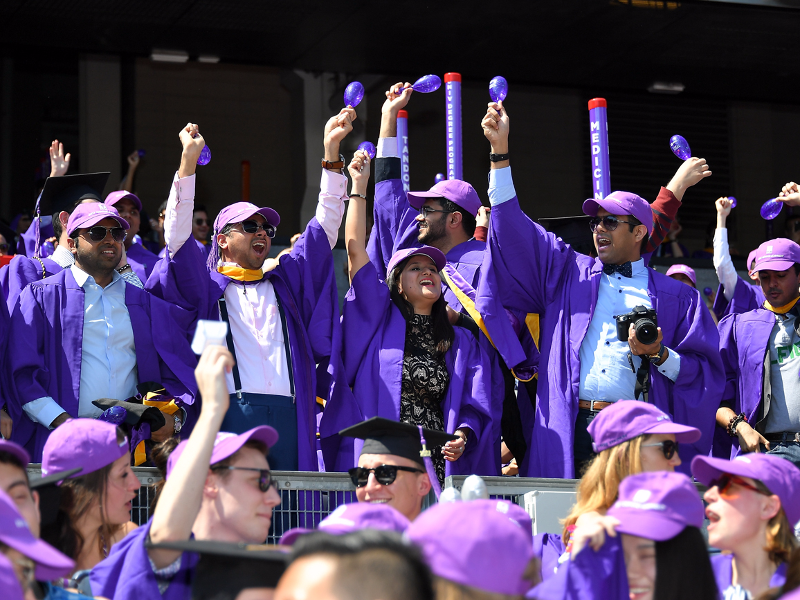 New York Yankees - NYU's Class of 2023 pack Yankee Stadium for their  graduation ceremony.