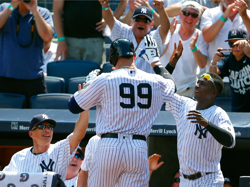 How 25-Year-Old Aaron Judge Became the Heir to Derek Jeter As the