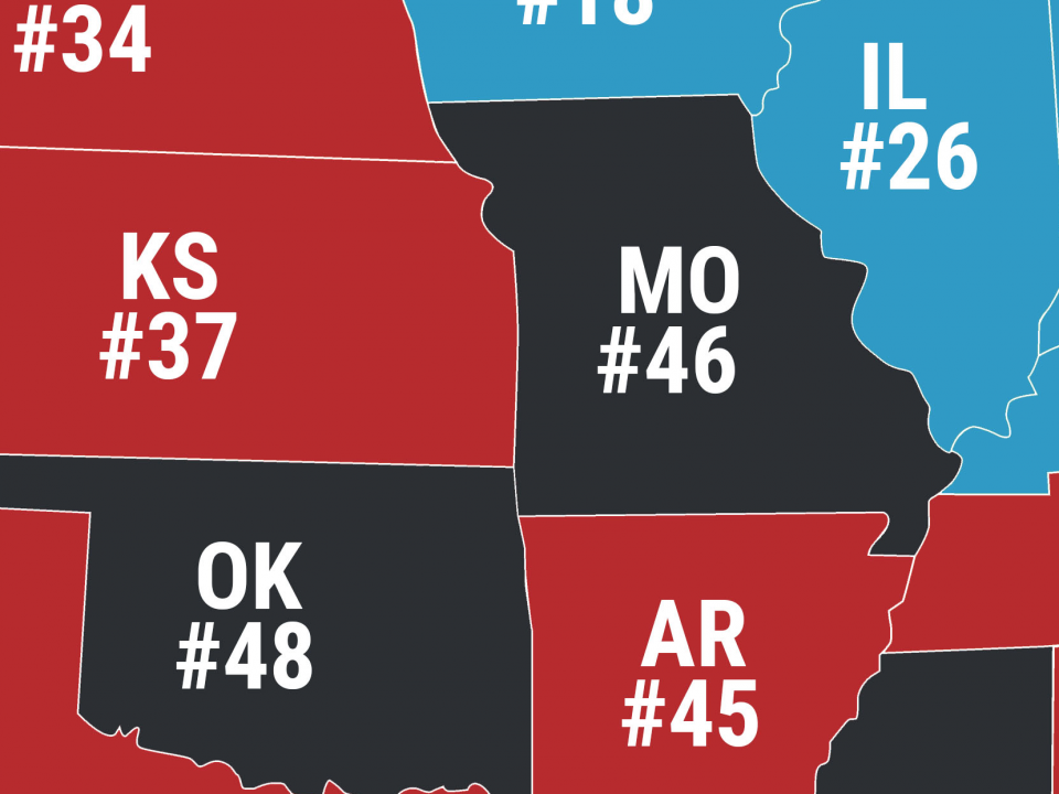 This Map Reveals The Most Dangerous And Safest States In America Business Insider India 5155