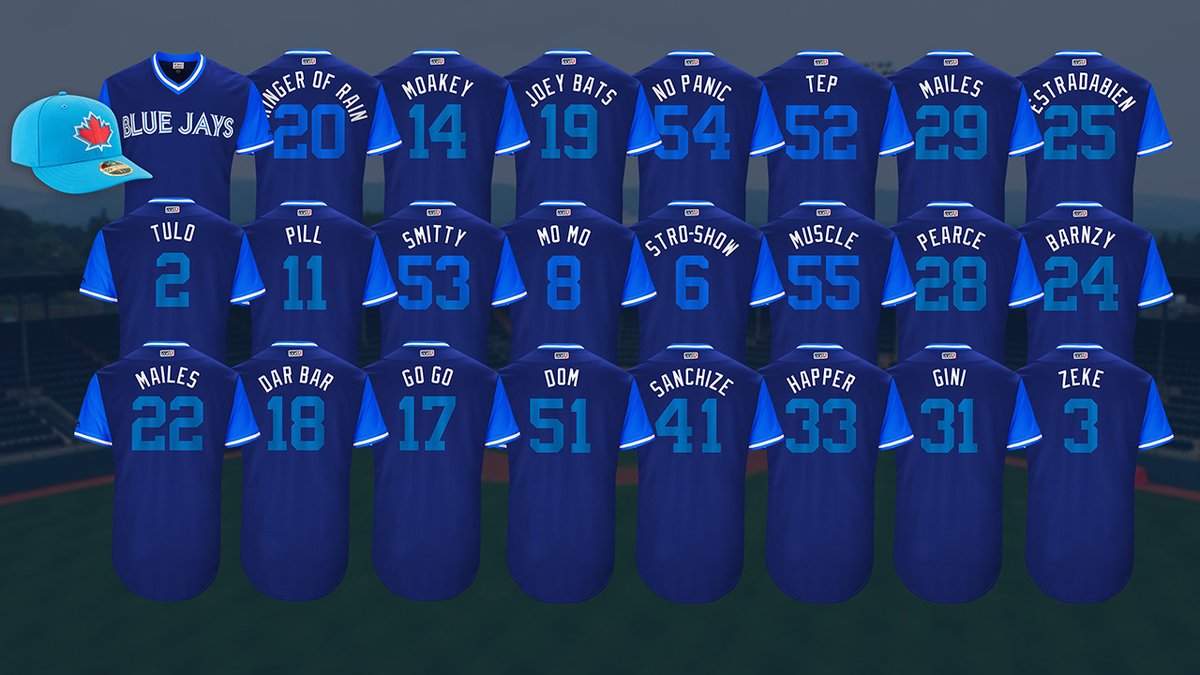 Paul Lukas on X: Good look at all 30 MLB Players Weekend jerseys/caps  (compiled by @sportslogosnet).  / X
