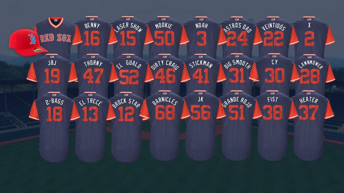 Paul Lukas on X: Good look at all 30 MLB Players Weekend jerseys/caps  (compiled by @sportslogosnet).  / X