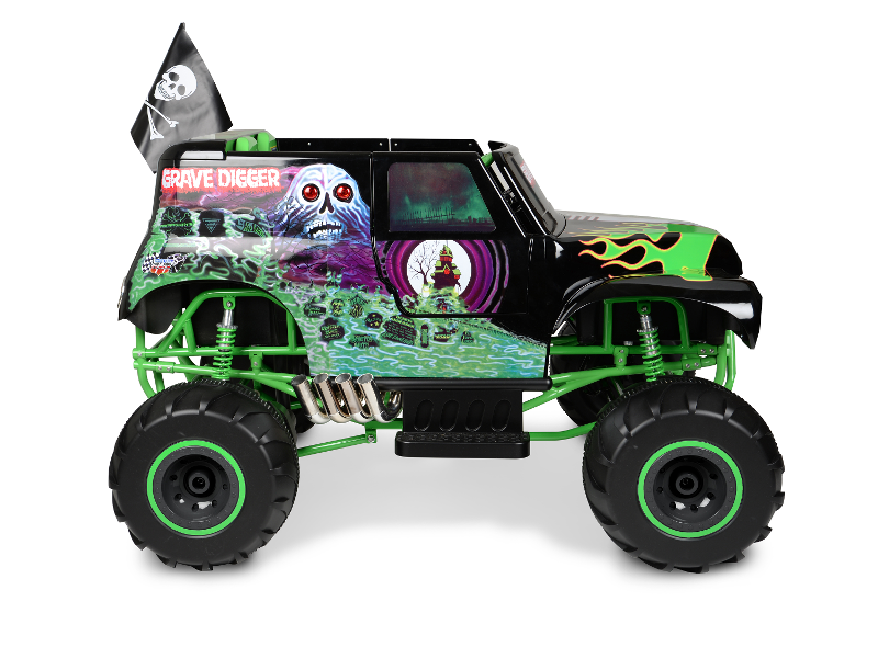 walmart grave digger ride on