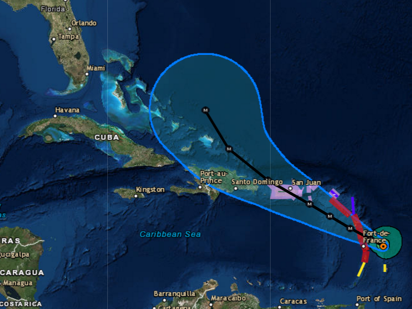 Hurricane Maria Is Threatening To Slam The Irma Ravaged Caribbean As A Major Storm Business 7144