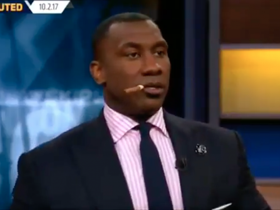 Fox Sports' Shannon Sharpe broke out a pack of Black and Mild cigars on ...