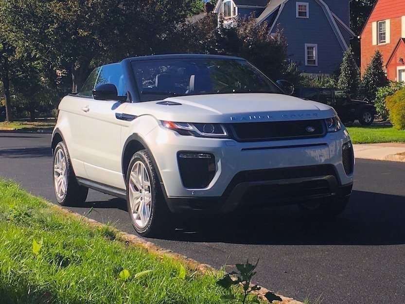 The Range Rover Evoque Convertible is a strange car with a lot of charm ...