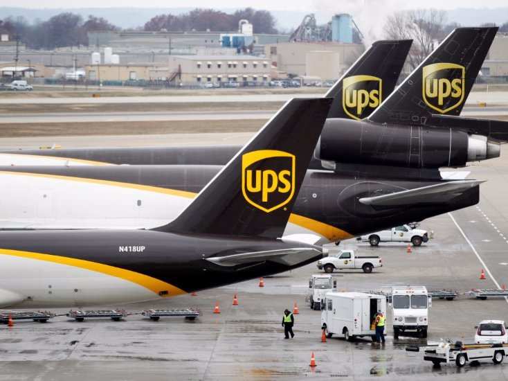 UPS raises its forecast, citing overseas shipments and expectations for