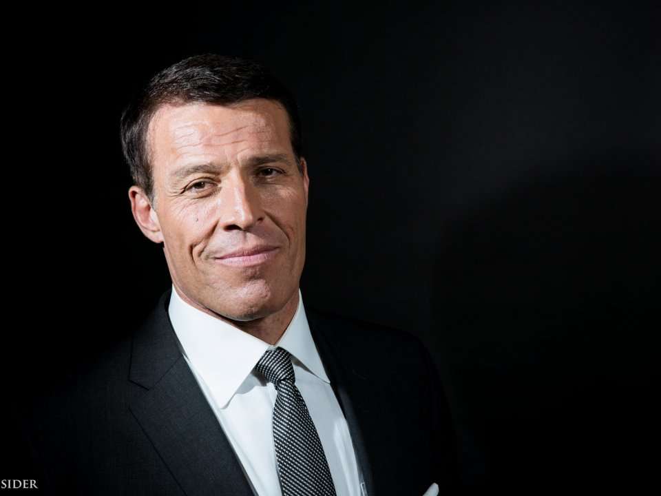 Tony Robbins came from a broken household to build a $6 billion empire as a  life and business coach