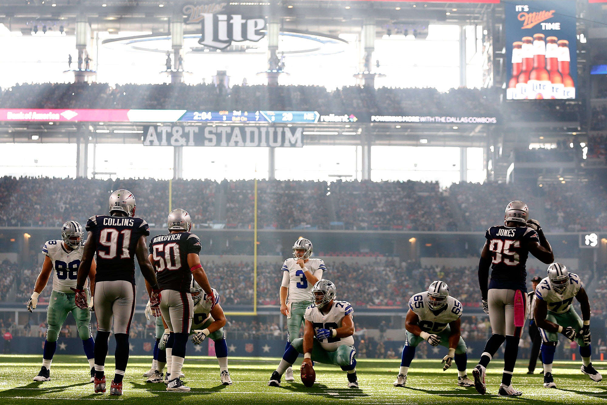 Perfect lighting conditions at the Cowboys' $1.2 billion stadium continue  to produce the most beautiful photos in football