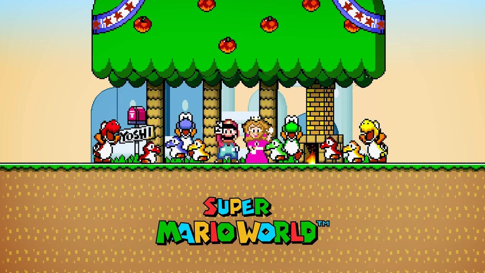 all the mario games in the world