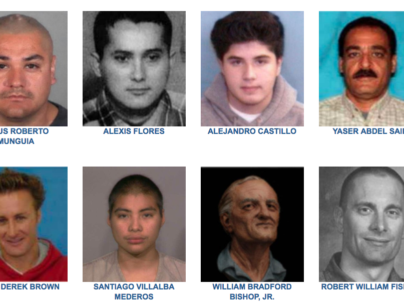These are the fugitives on the FBI's 10 Most Wanted list and how they