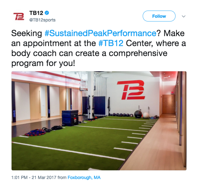 TB12 Sports Therapy Center, TB12 Foxborough