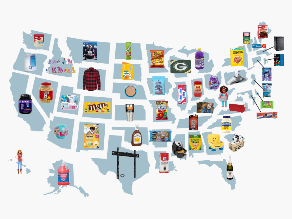 Walmart reveals the most bizarre top-selling items in every state ...