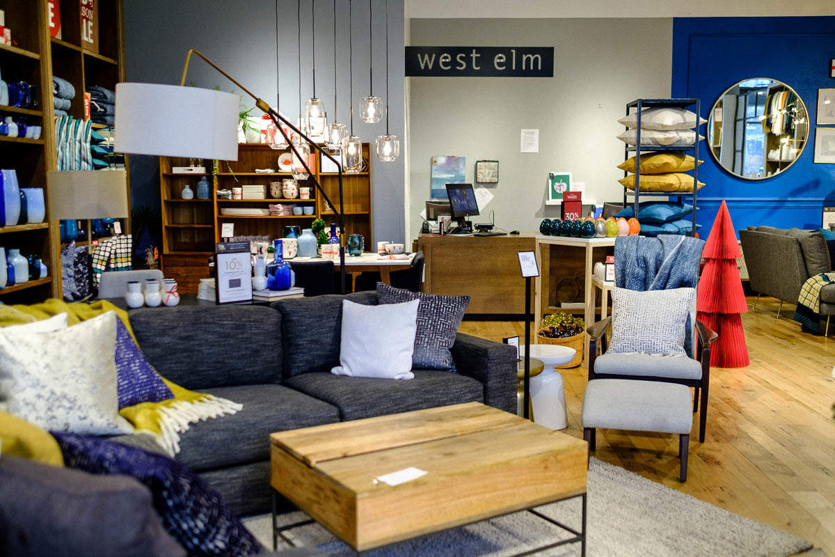 High End Furniture Stores Like West Elm And Specialty Grocers Have Moved In To Service The New Luxury Renters But They Didnt Seem To Busy When I Was There  