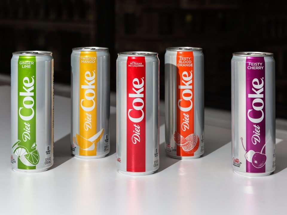 Diet Coke has just rolled out 4 shocking new flavors - here's the ...