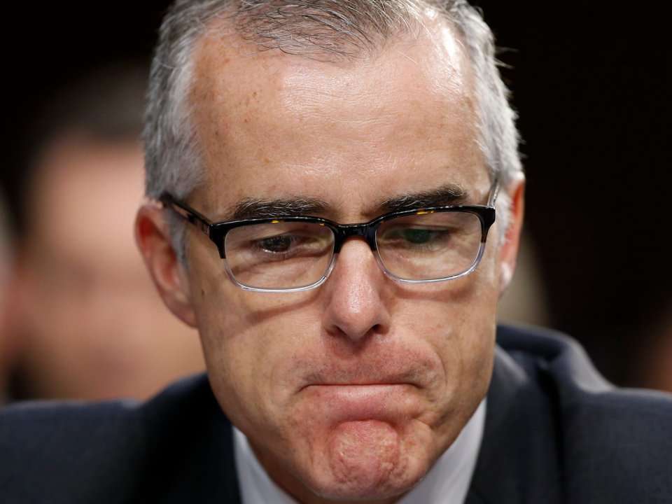 Report: Fbi Deputy Director Andrew Mccabe Is Stepping Down 