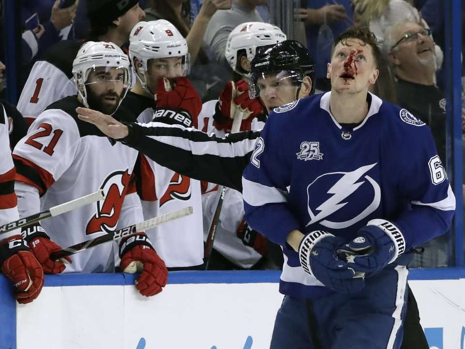 Tampa bay lightning store visor