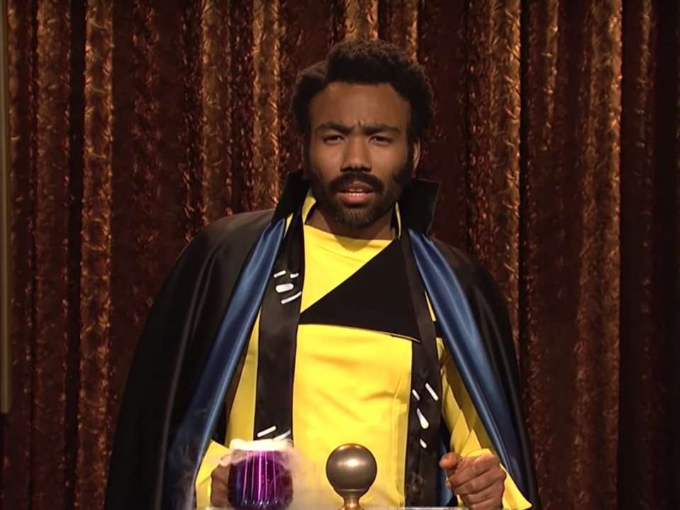 Donald Glover Gave Us A Glimpse At His Lando In A Biting Snl Sketch About How Few Black People 