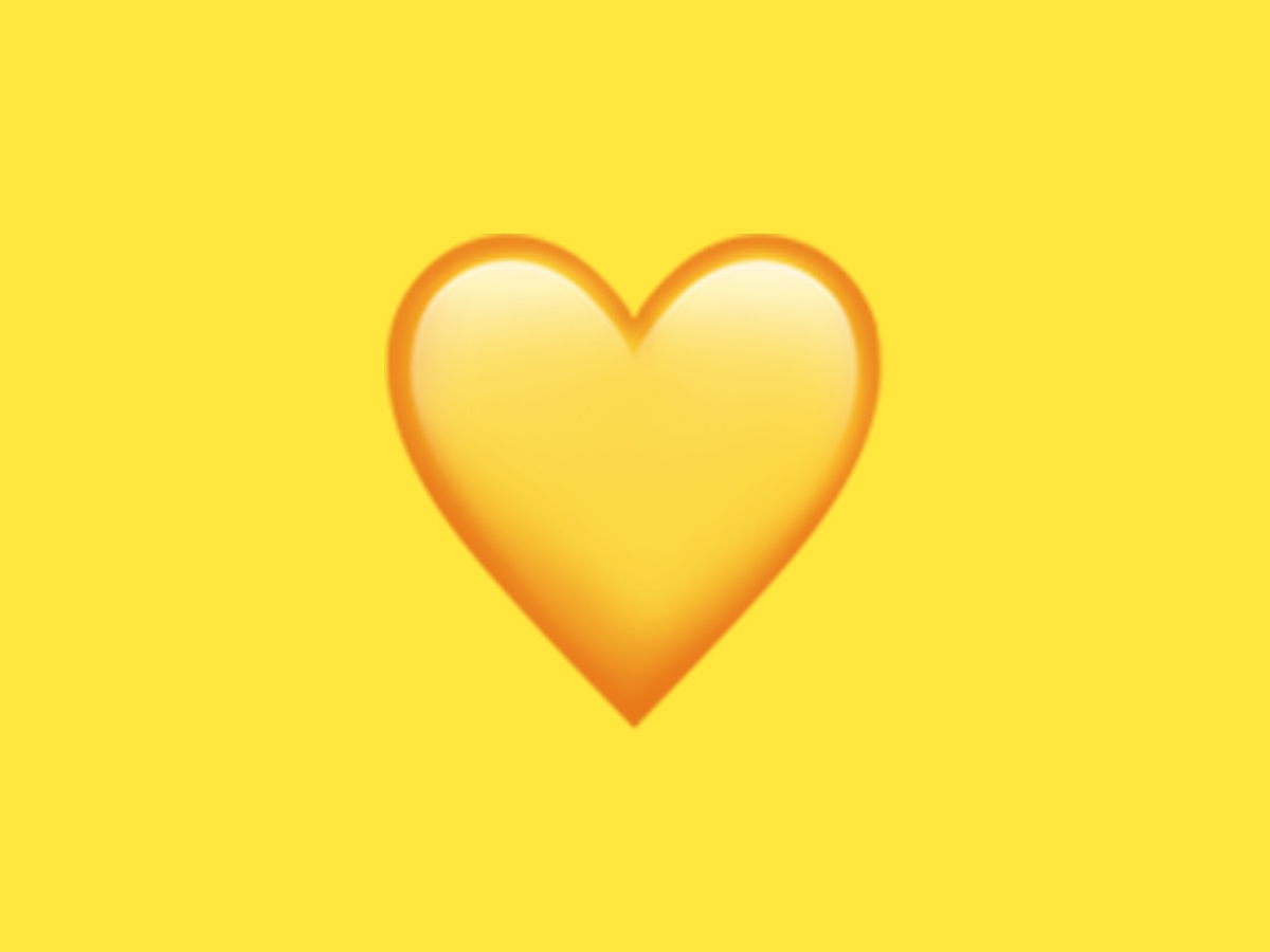 what does the golden heart mean on snapchat